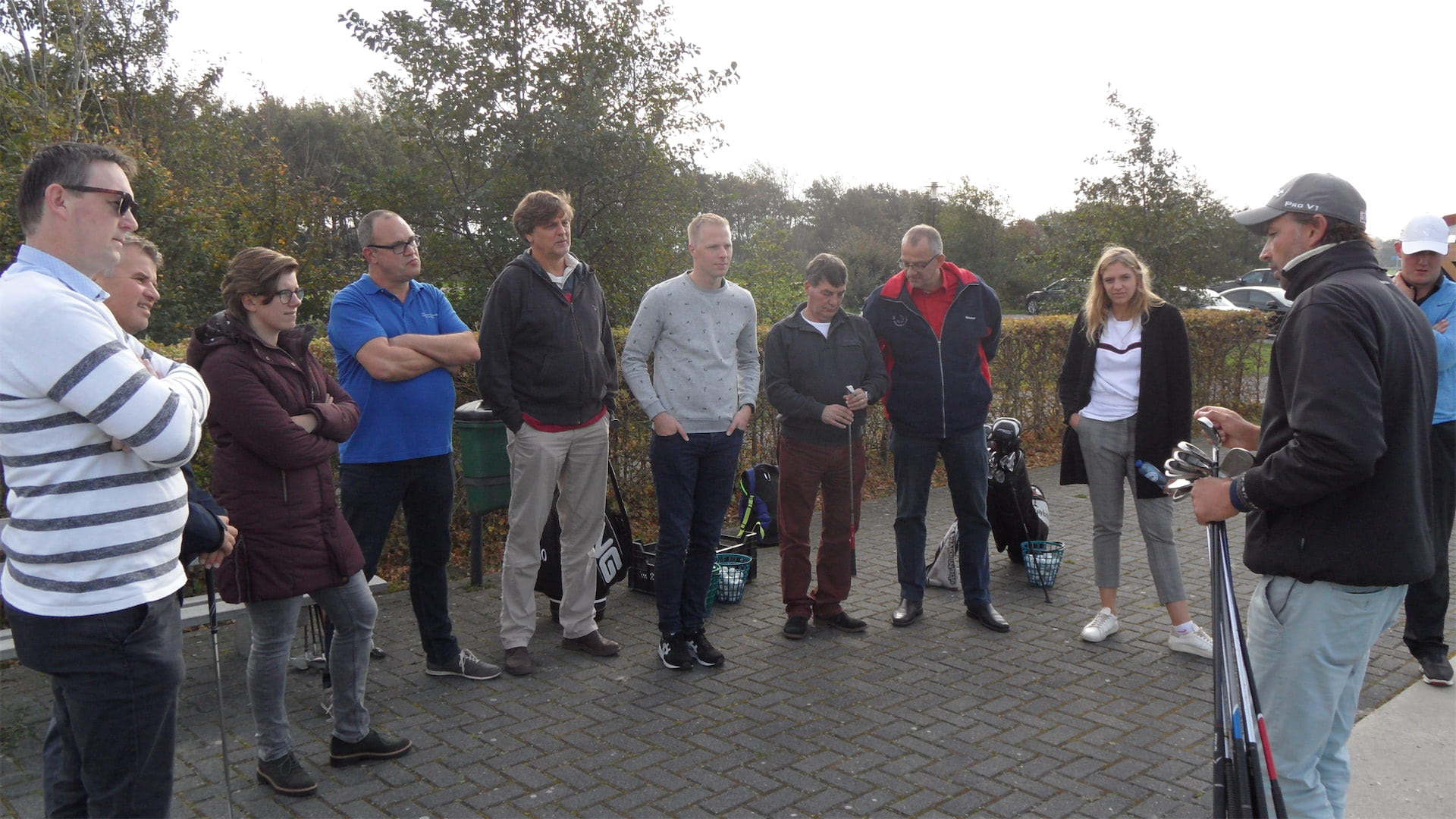 Golfclinic voor X-B-scheidsrechters