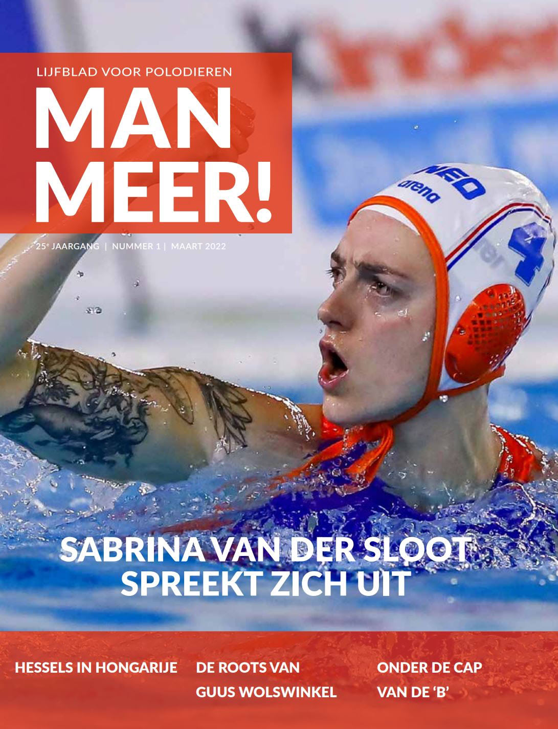 Cover ManMeer! nr. 1 2022