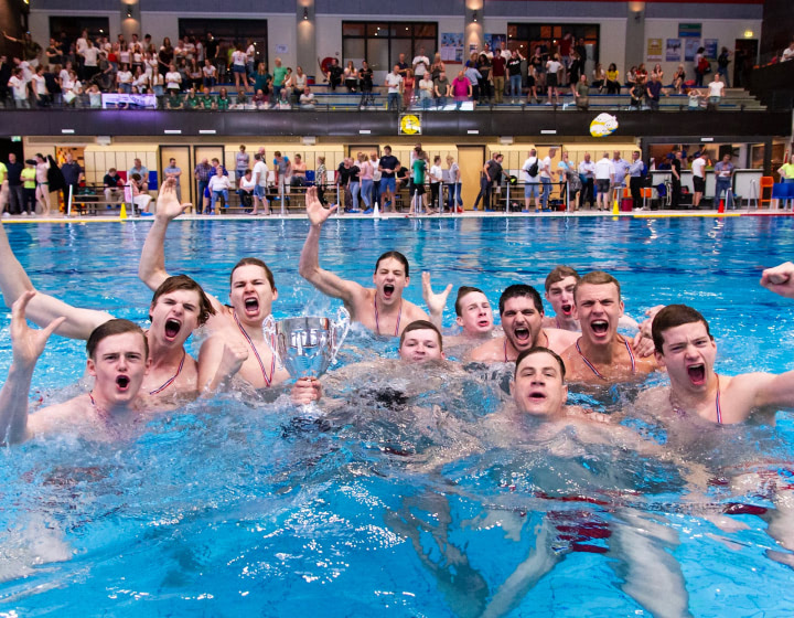 Heren 2 UZSC wint ManMeer!-Cup II| OttenZien Fotografie/ Olaf Otten