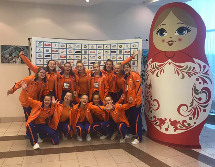 EJK meisjes o.15: Oranje net naast podium