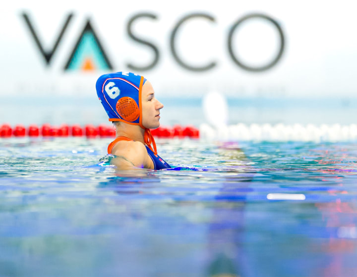 Vasco en waterpolodames