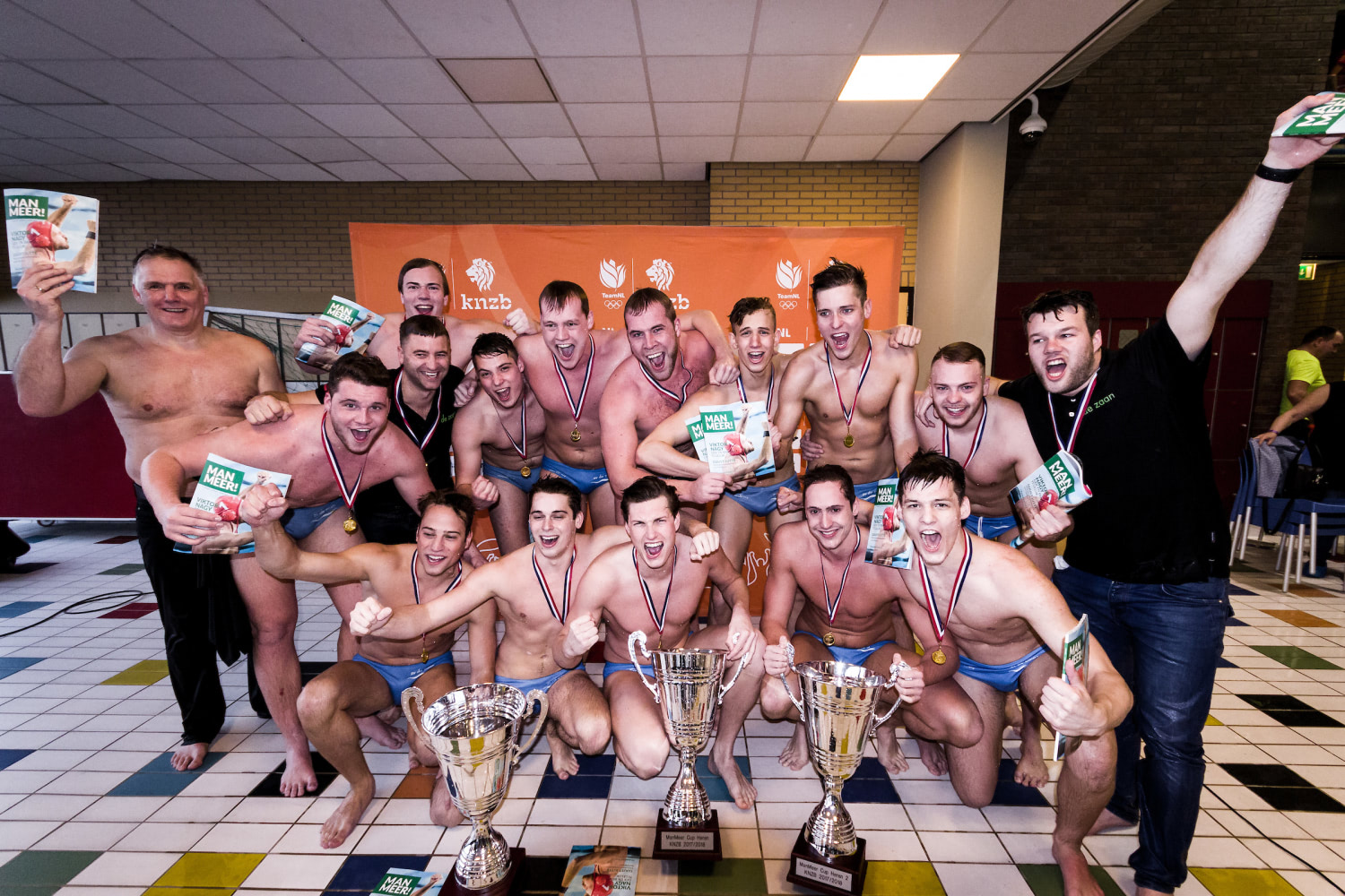 ZV De Zaan Heren 1, winnaar van de ManMeer!-Cup 2018