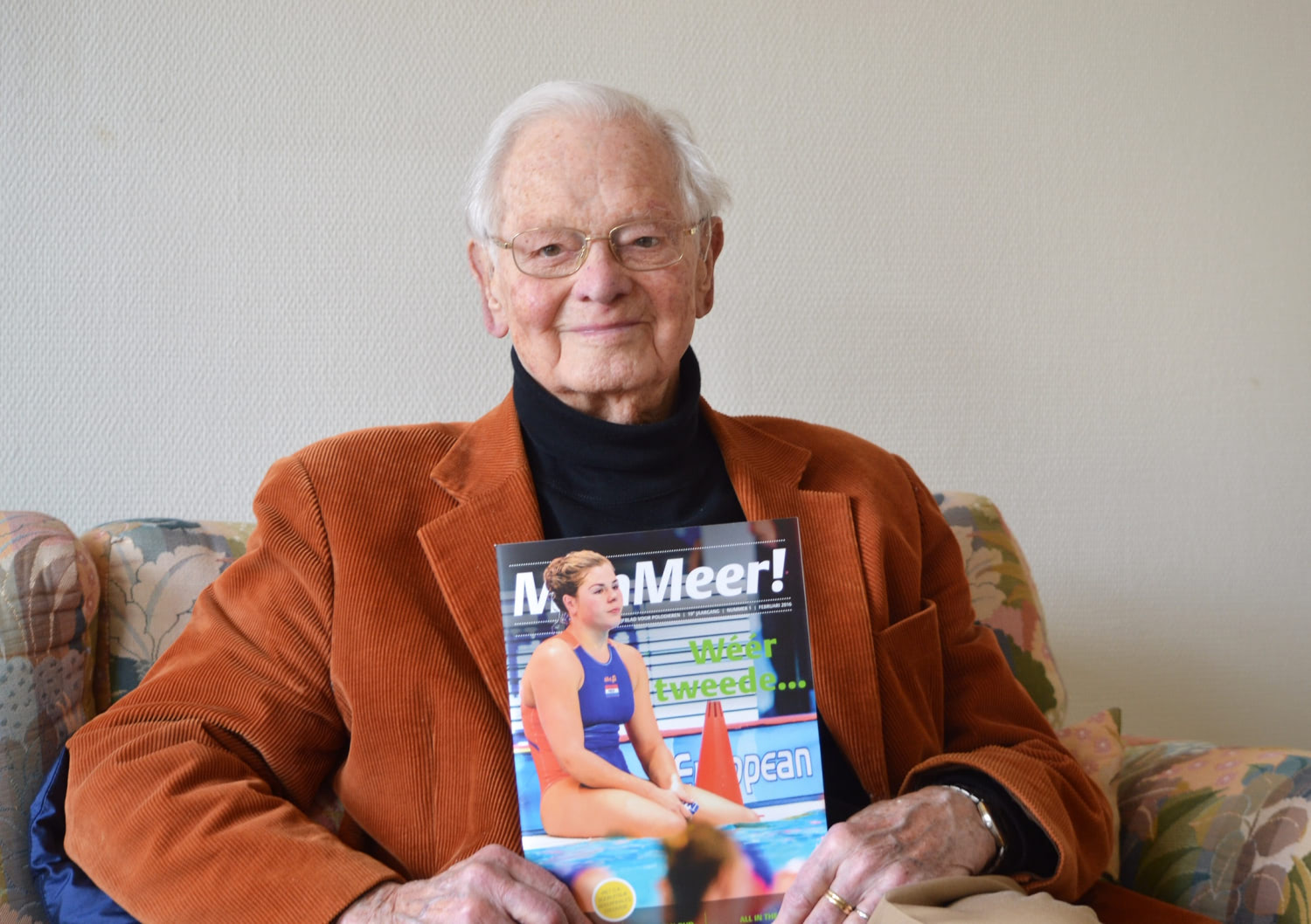 Hans Maier tijdens het interview met ManMeer! in april 2016