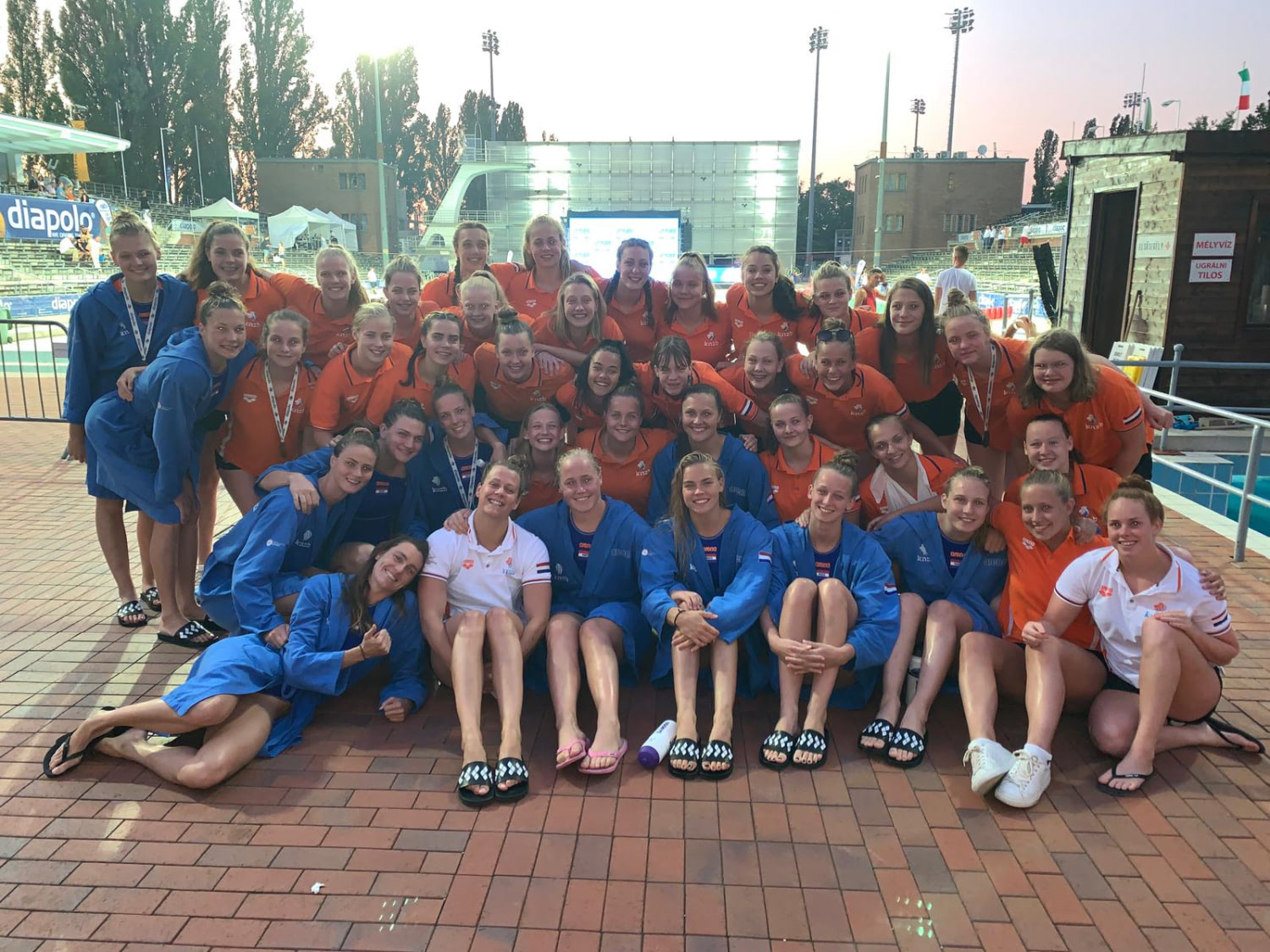 Oranje met drie teams op de Diapolo Cup in Boedapest 